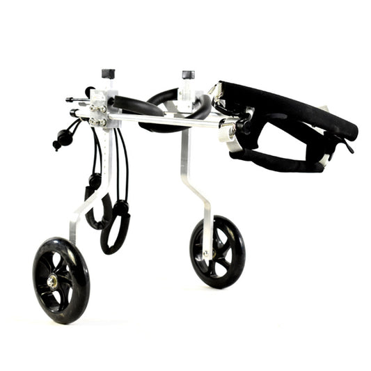 Adjustable Dog Cart 2 4 Wheels Chair Pet Mobility Dog Wheelchair For Handicapped Pet Walker
