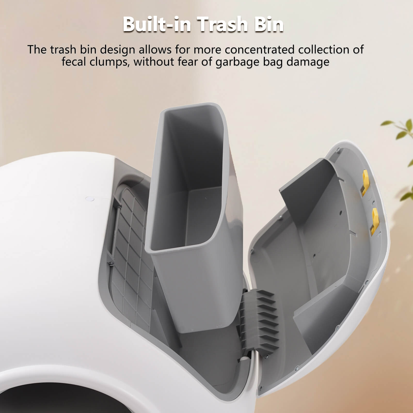 2026 New 78L Smart Automatic Cat Litter Box Electric Self-Cleaning Pet Cat Toilet with App Control Arenero Para Gatos Automatico