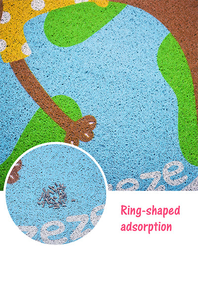 Waterproof Multifunctional Durable Pet Litter Rugs for Cats
